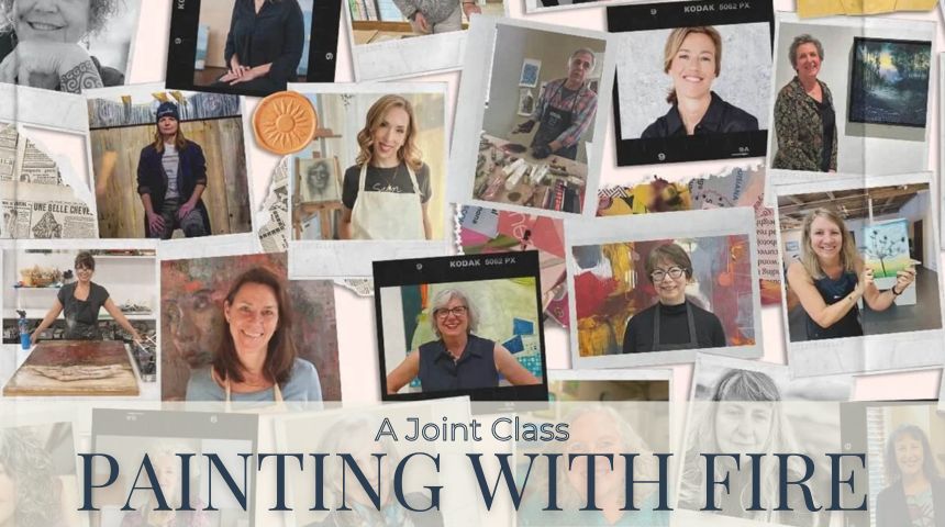 Painting with Fire joint class