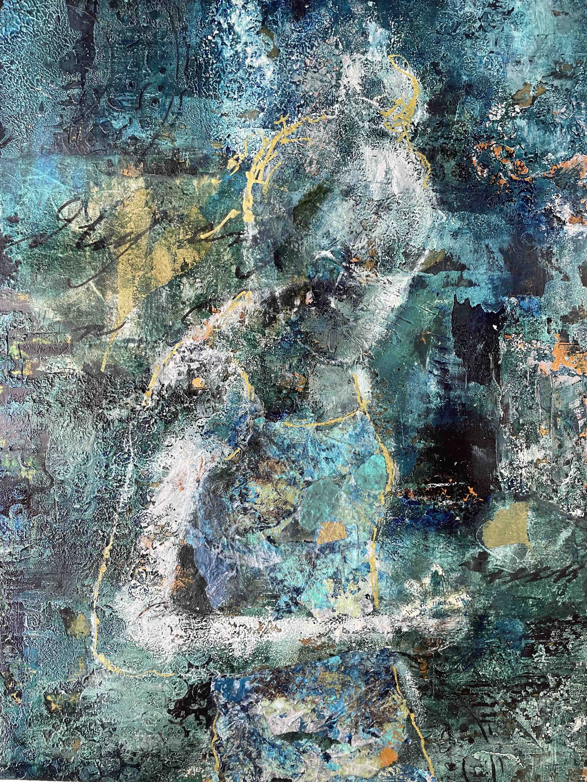 Textured Figure Painting